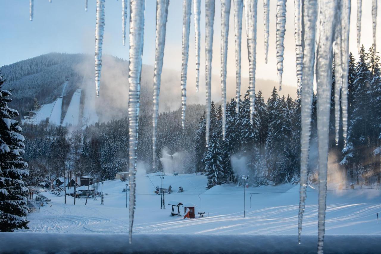 Wellness Hotel Sedy Vlk Harrachov Kültér fotó